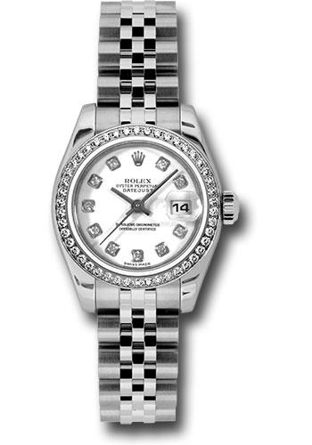 rolex lady datejust 26 diamond bezel