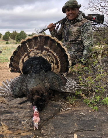 Successful Turkey hunter