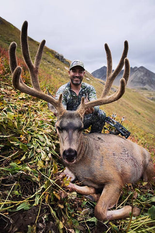 Marlon Holden with Archery Mule Deer