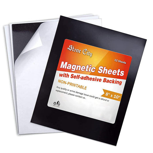 Stone City Adhesive Magnetic Sheets with Adhesive Backing 20mil 4x6 in –  koalagp
