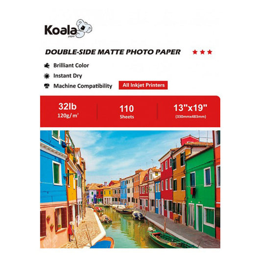 Koala Matte White Printable Vinyl Paper for Inkjet Printer 30 Sheets –  koalagp