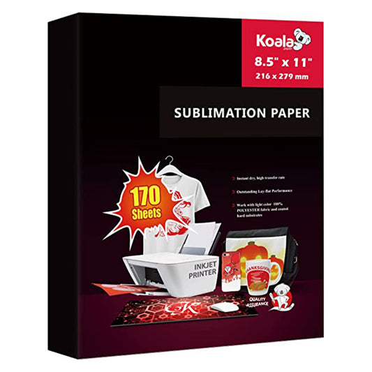 KOALA Sublimation Transfer Paper for Inkjet Printer 120gsm 120 Sheets –  koalagp