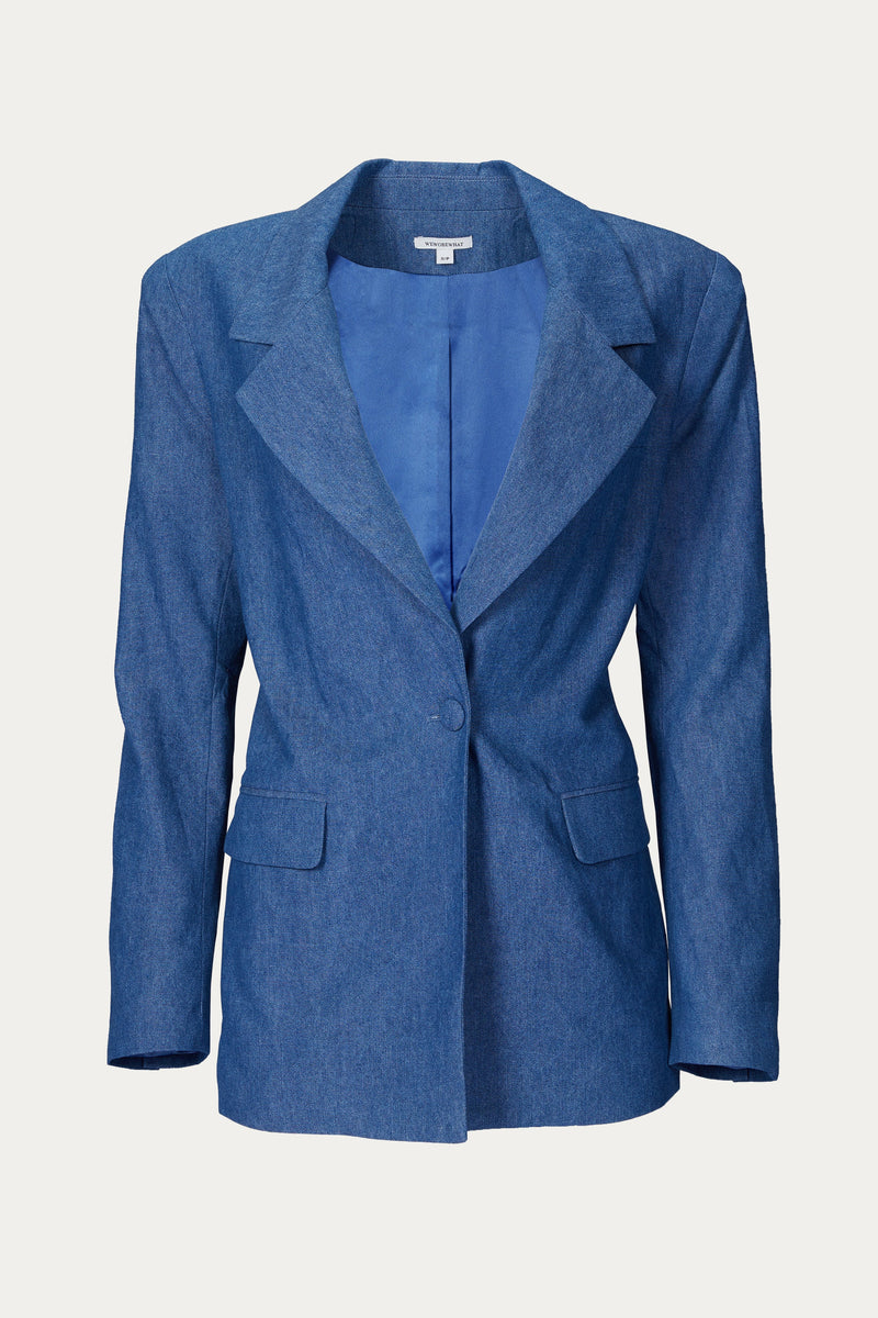 DOWNTOWN INDIGO BLAZER – Glavoll