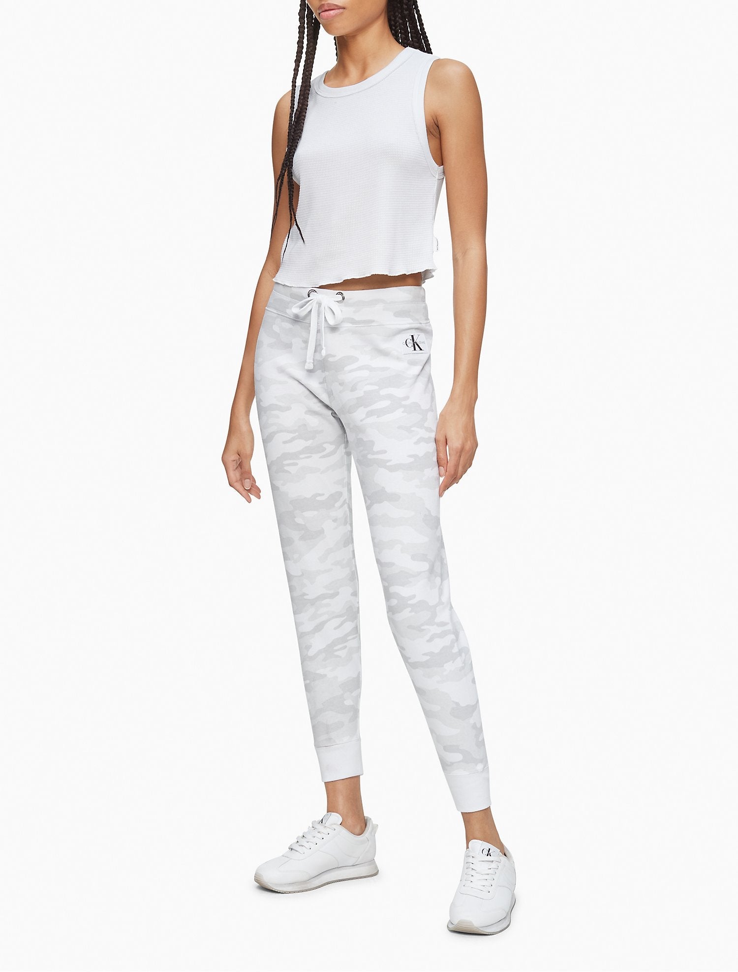 Calvin Klein Monogram Towelling Joggers - Women