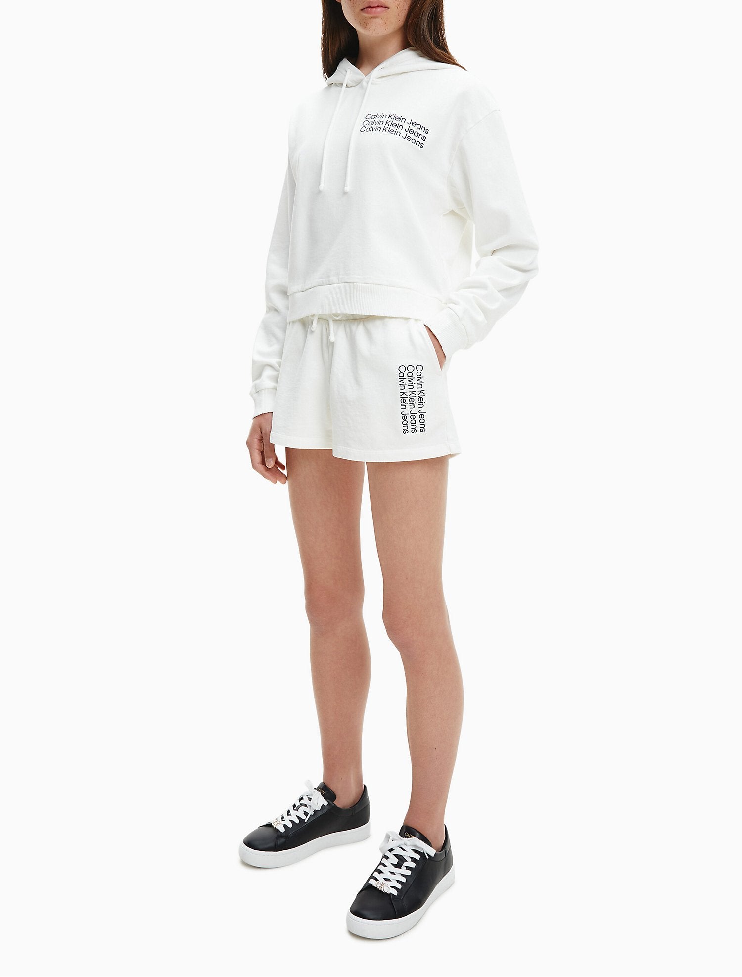 Calvin Klein Calvin Klein Oversized Fit Monogram Logo Crewneck