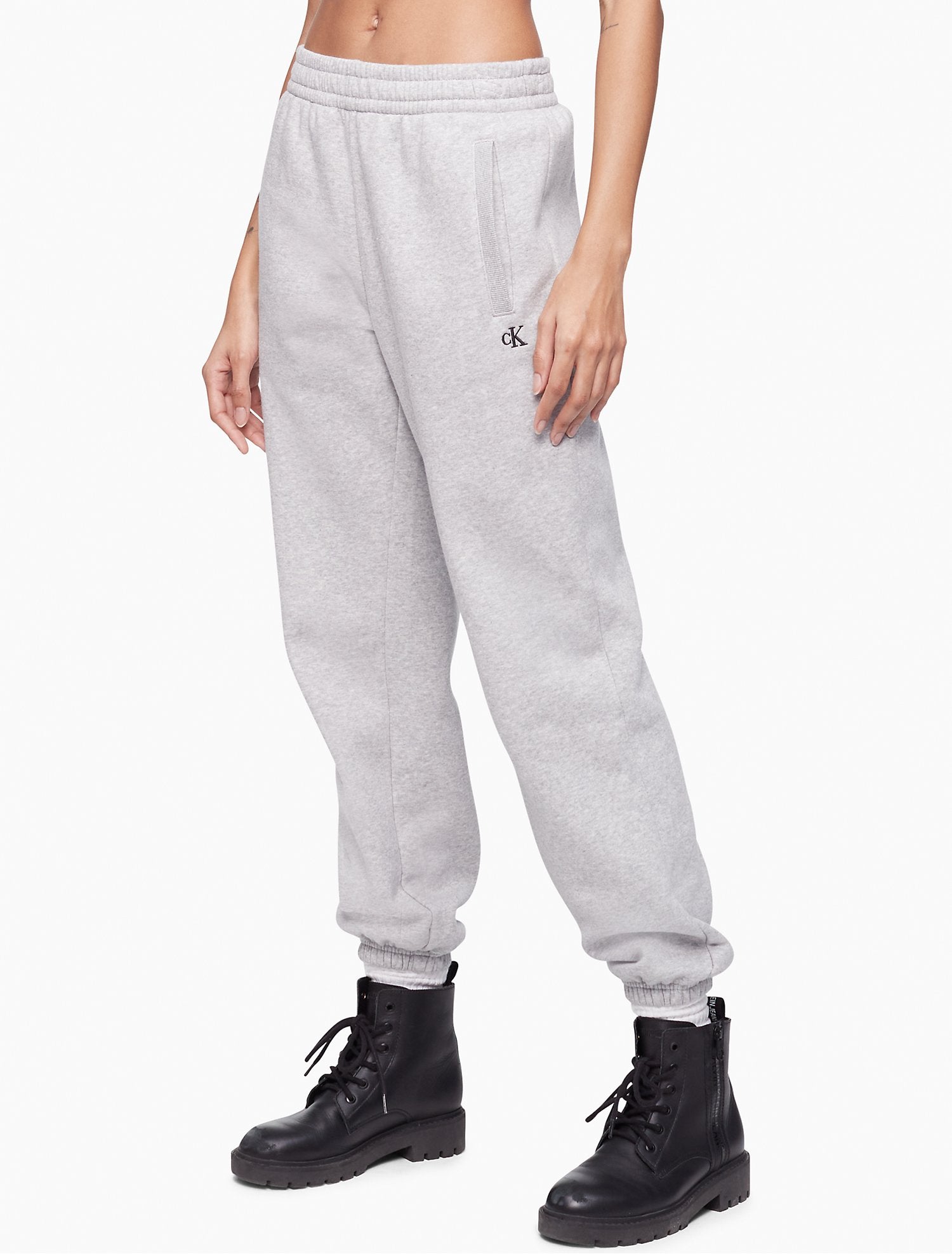 Calvin Klein Relaxed Acid Wash Joggers - Women