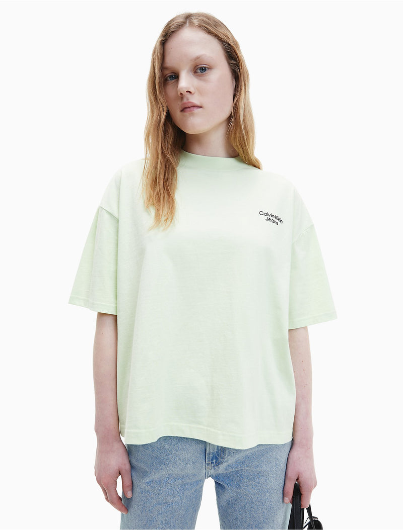 Calvin Klein Oversized Logo Graphic T-Shirt - Women