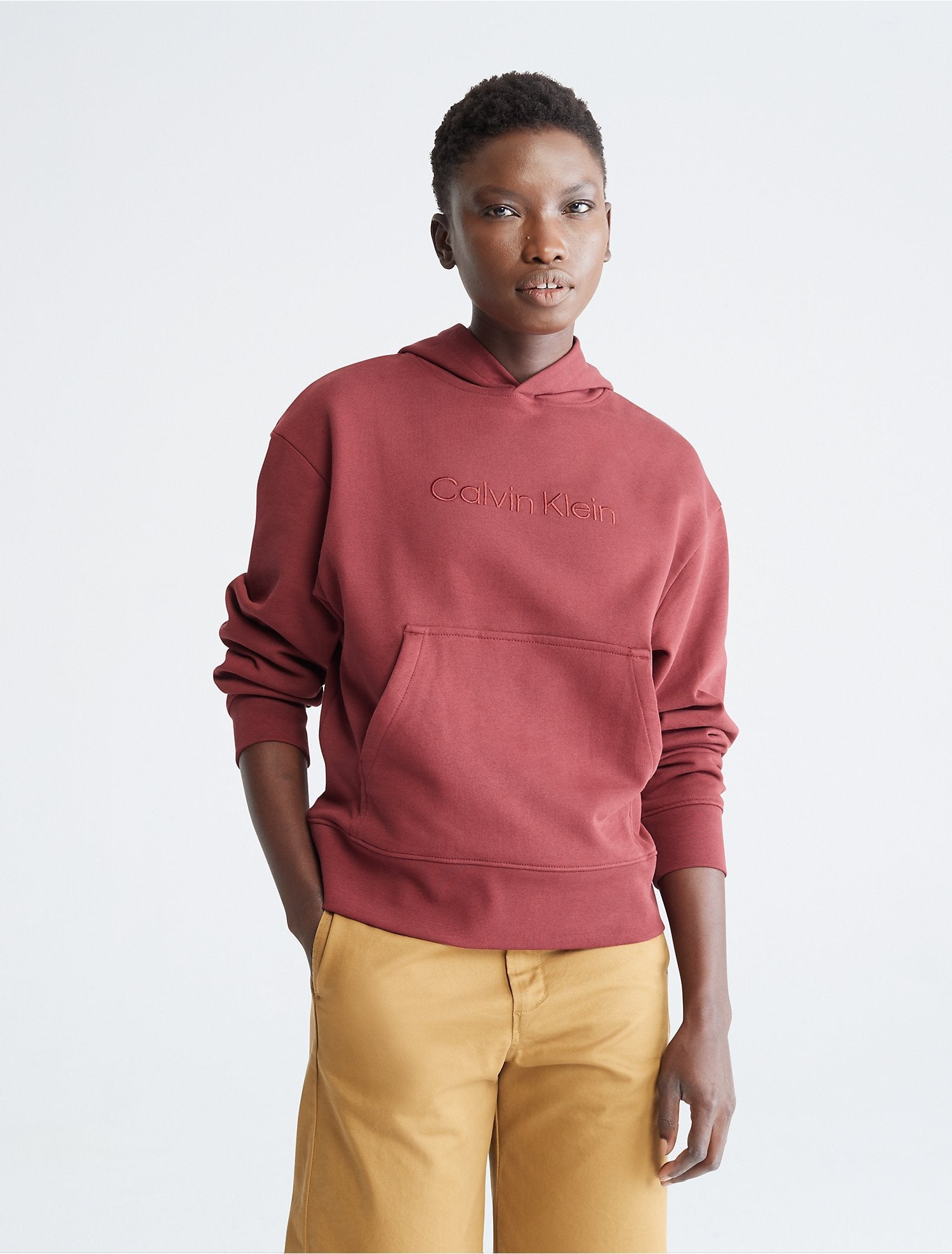 CALVIN KLEIN Sweatshirt Burgundy