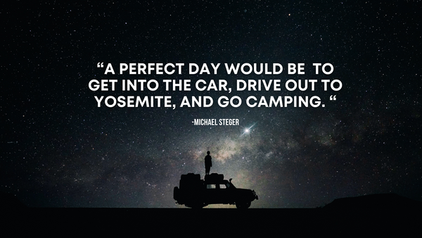 camping benefits