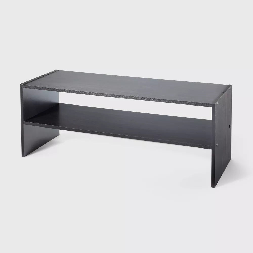 31" Stackable Shelf Espresso - Room Essentials