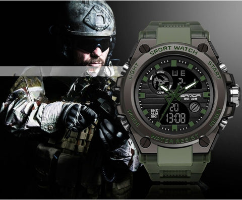 Relógio Tático Militar Indestrutível Braddock Pro