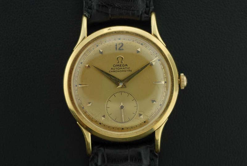 omega automatic chronometer gold