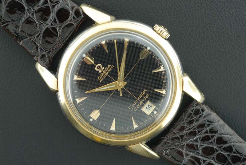 Omega 1952 Seamaster with gold top 