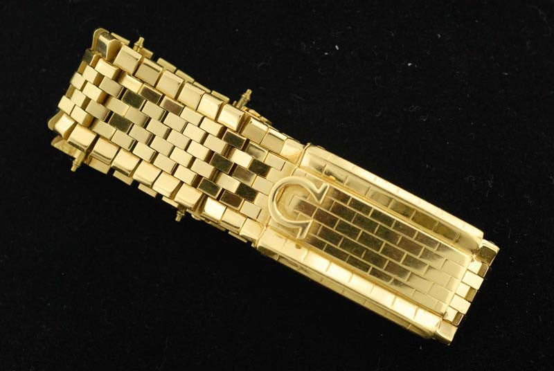 omega bracelet gold