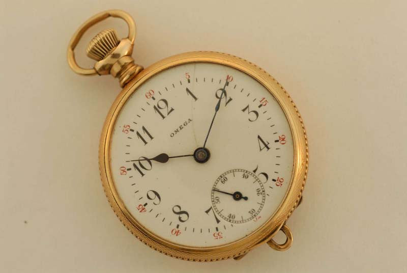 omega gold pocket watch