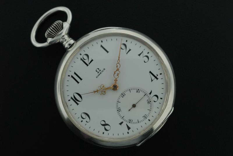 Omega 1910 silver pocket watch – Jackmond