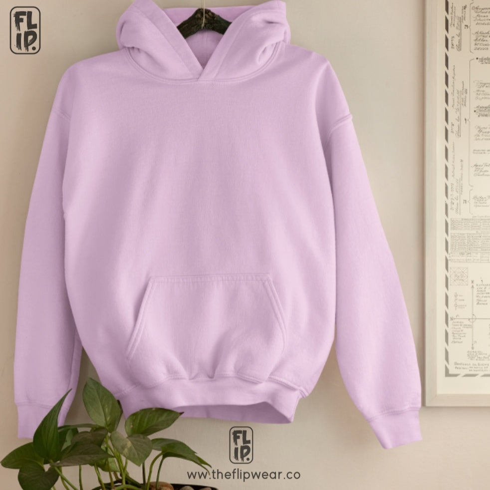 Baby Pink Solid Crop Top Hoodie – BongSwag