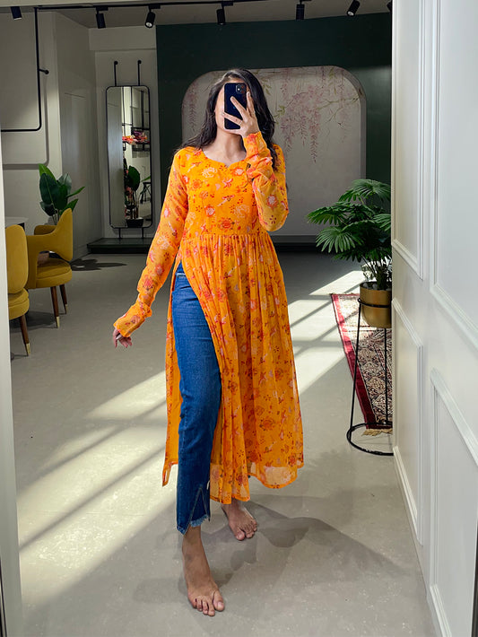 Stitched Chunri Print Cotton Lawn Dress (2-Piece Dress) DRL-1207 Online  Shopping & Price in Pakistan