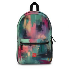 Colorful Canvas Journey- Backpack - One size - Bags