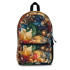 Intricate Whirls of Color - Backpack - One size - Bags