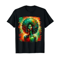 Melanin Queen’s Radiance T-Shirt - Apparel