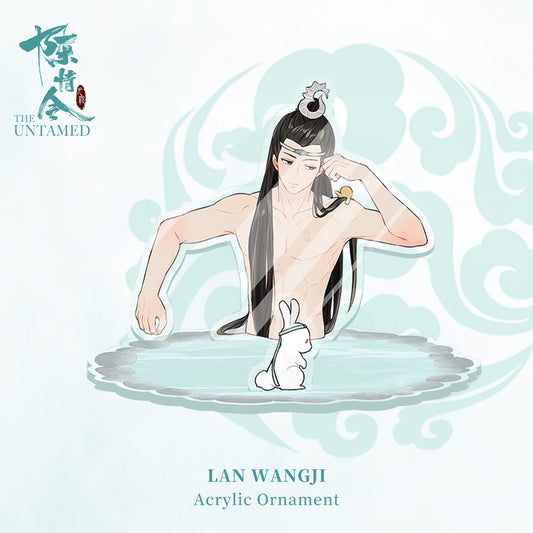 Nan Man She x Mo Dao Zu Shi - Wei Wuxian Lan Wangji Chibi Art Card 300*126mm