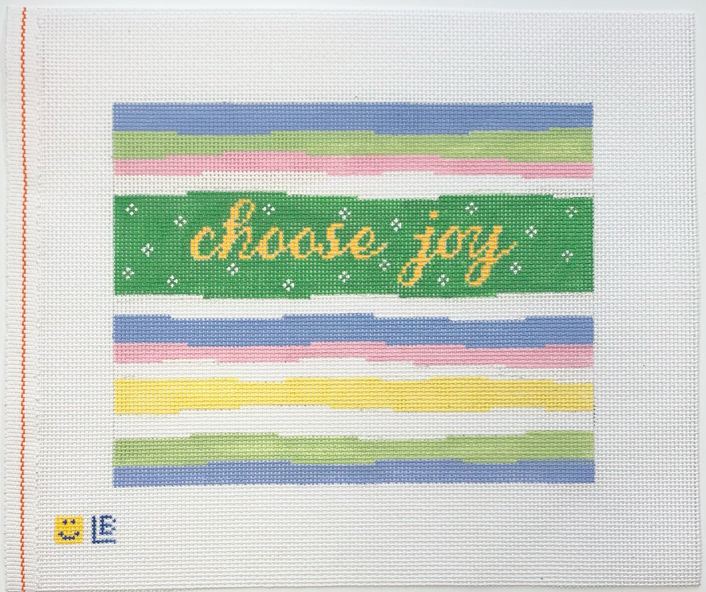 Choose Joy Gub Lauren Bloch Pre Order Needlepoint Junction