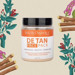 De Tan Face Pack for Tan Removal