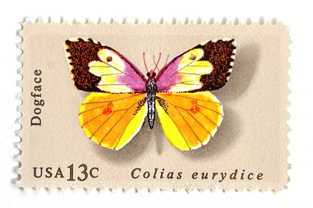 10 White Butterfly Stamps Unused Vintage Postage Stamps for Mailing –  Edelweiss Post