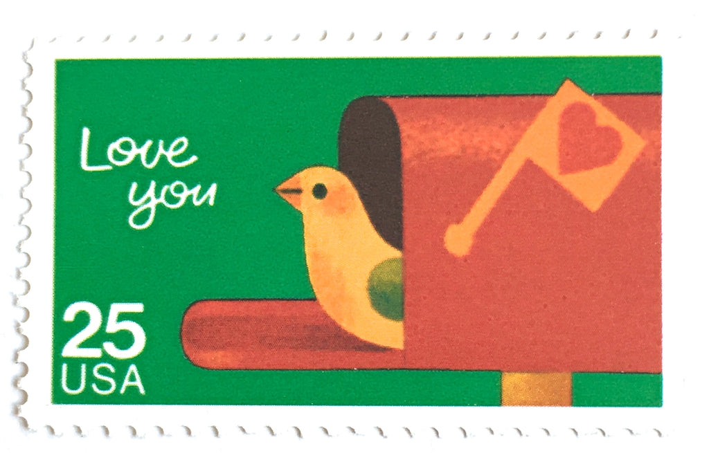 10 Blue Love Birds Postage Stamps Unused Vintage Postage for Mailing –  Edelweiss Post