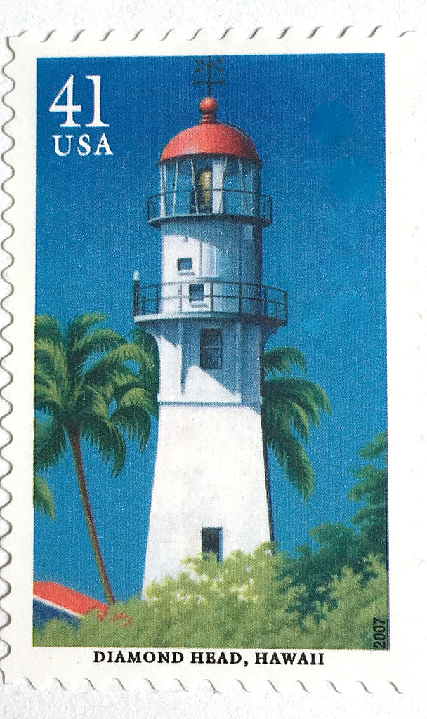 10 Ocean Forever Stamps Blue Nautical Coast Postage Stamps for