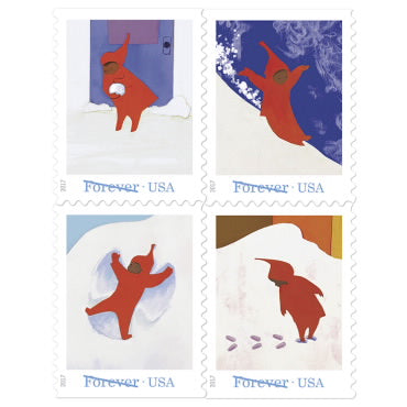 Snowflake #4 - United States Postage Stamp