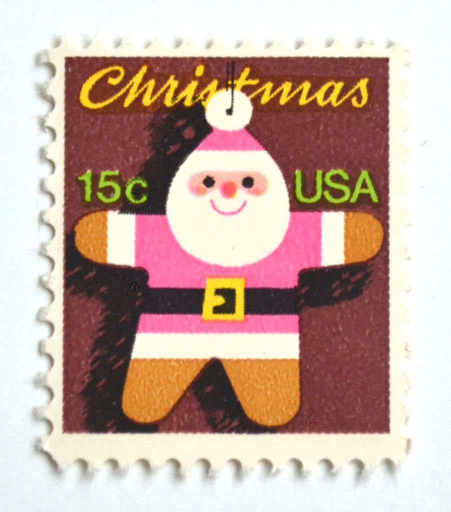 10 Christmas Cookie Forever Stamps Holiday Lights Postage Stamps for  Mailing Holiday Cards