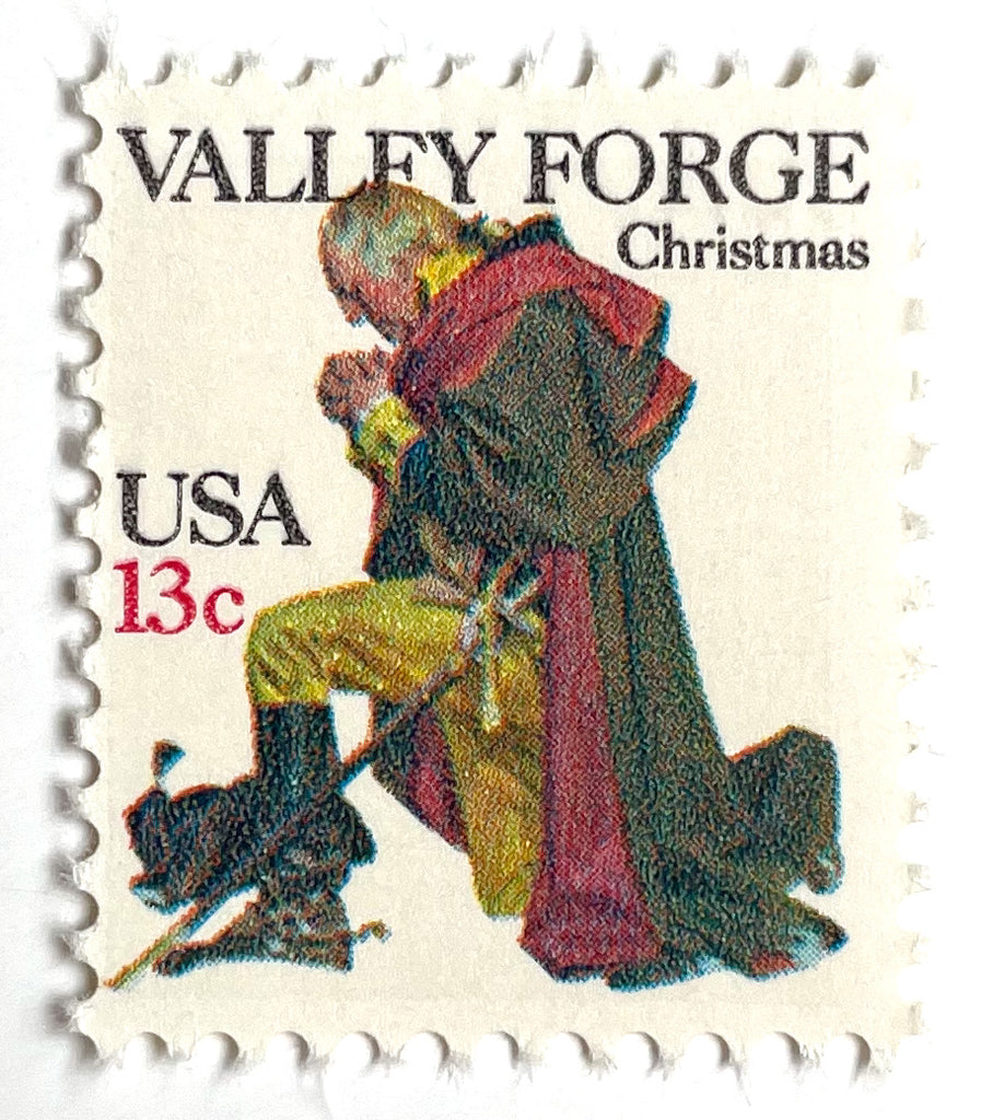 TEN 13c VIRGINIA State Flag stamp | Vintage Unused US Postage Stamps |  Southern Bride | Boho Wedding | Williamsburg | Stamps for mailing