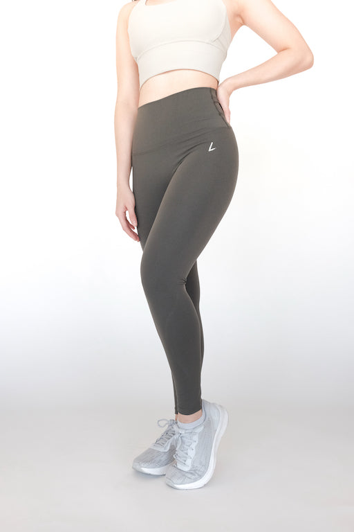 Paragon Fitwear Heather Gray Native Seamless High Rise Contour