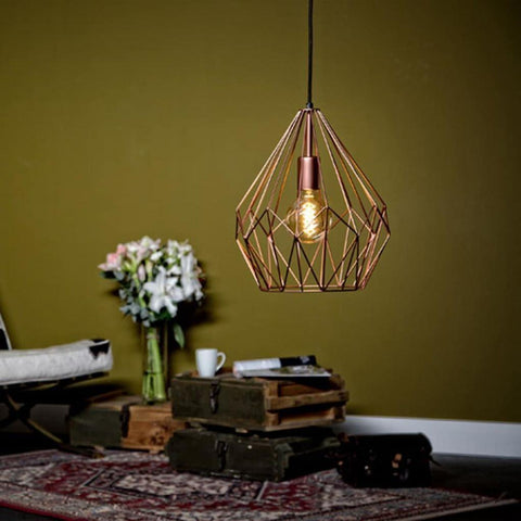 Copper Ceiling Pendant Lamp