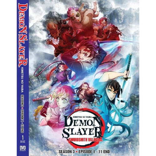 Anime DVD Demon Slayer Kimetsu No Yaiba Season 2 : Yuukaku-hen 1