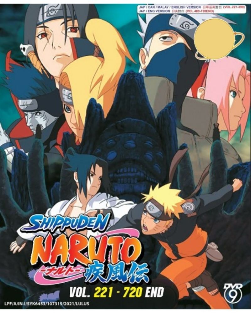 Naruto & Naruto Shippuden Complete Anime Series (Episodes 1-720 + 12  Movies)