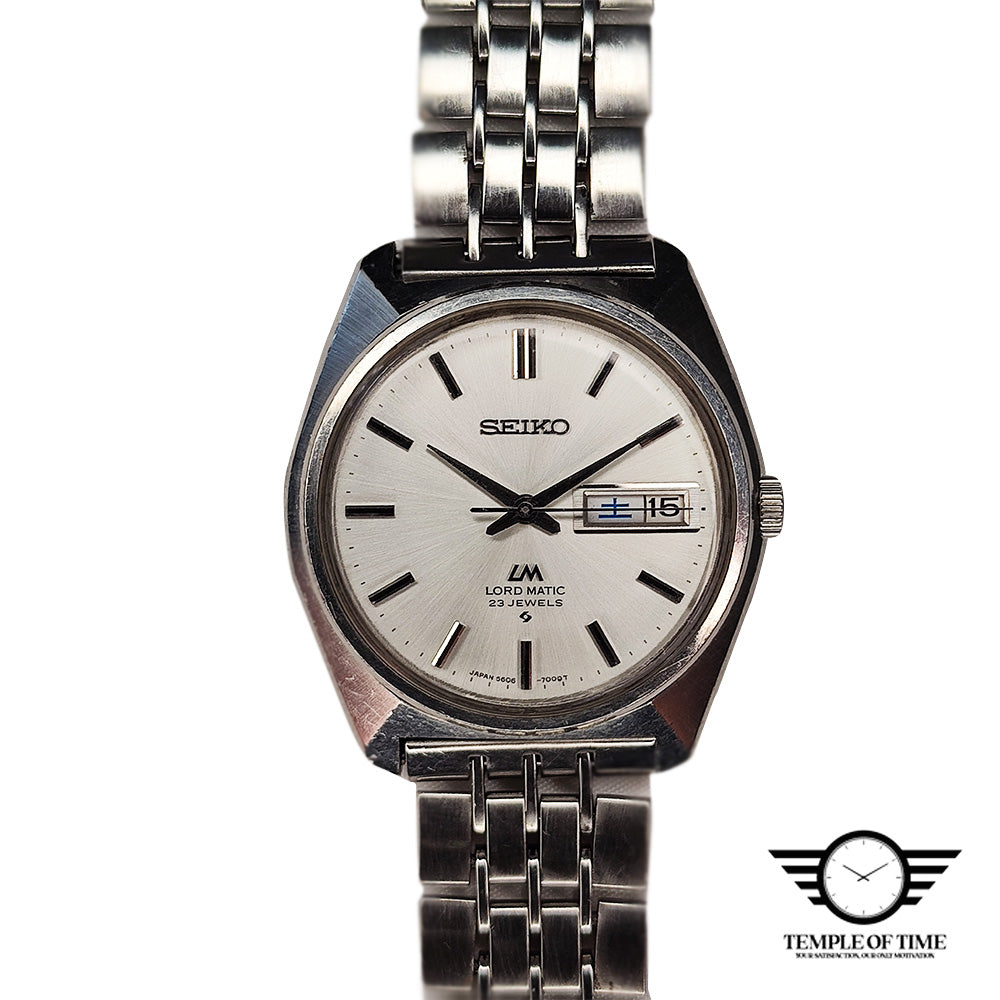 Seiko Lord Matic LM 5606-7000 Day _ Date Vintage Circa 1970 – Temple of Time