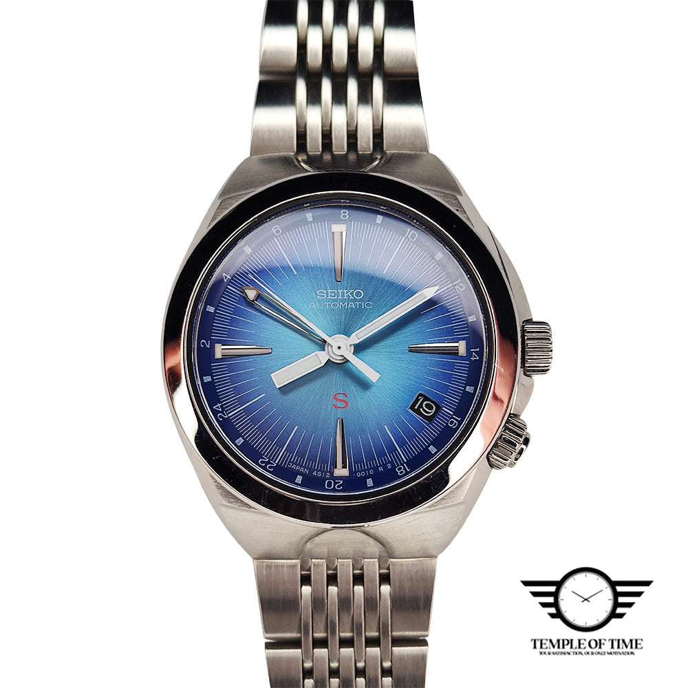 Seiko Mechasus SUS SCFF009 GMT Blue Sunburst 4S12-0010 JDM Circa 1997 –  Temple of Time