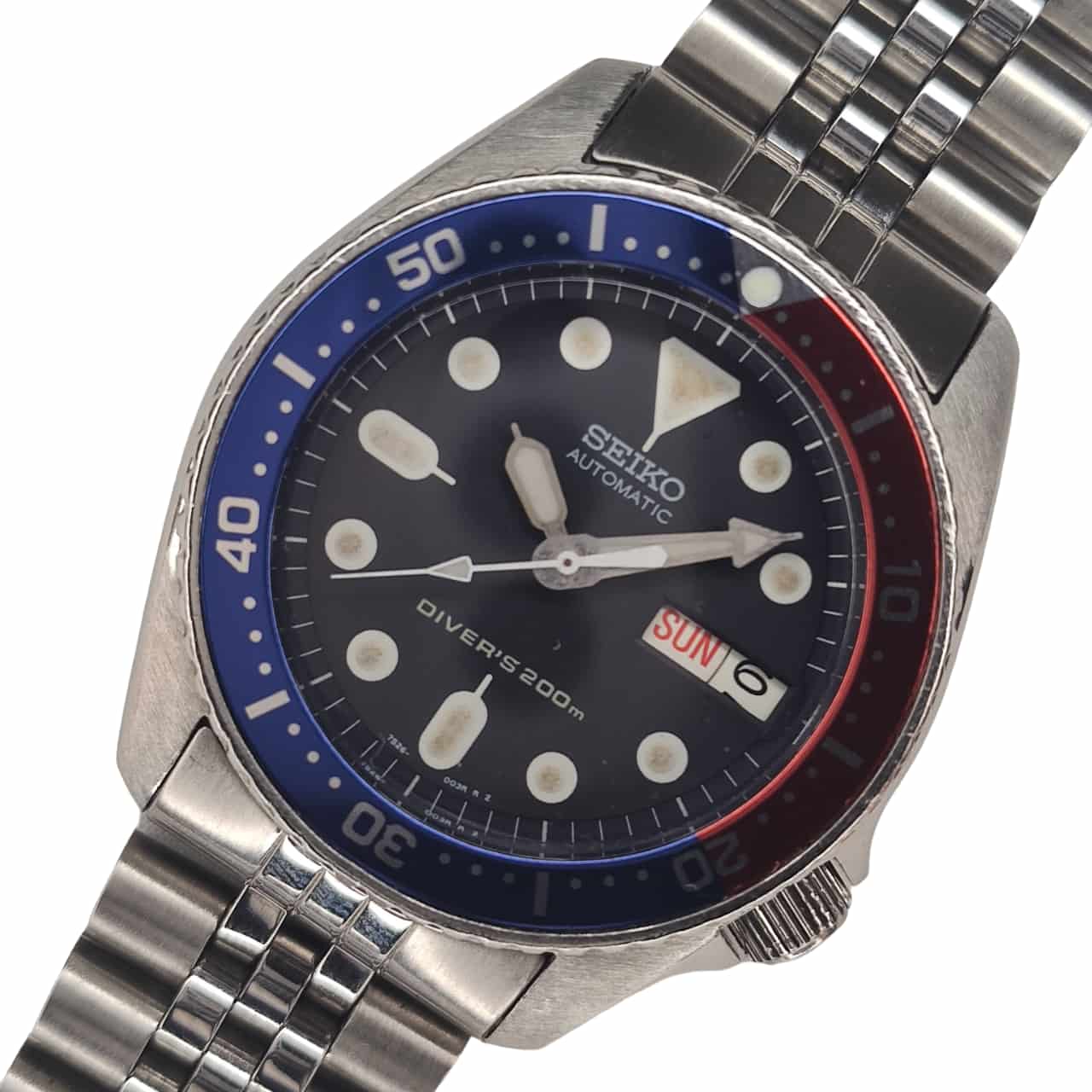 Seiko Pepsi 7S26-0030 Day & Date Automatic Diver 200m – Temple of Time