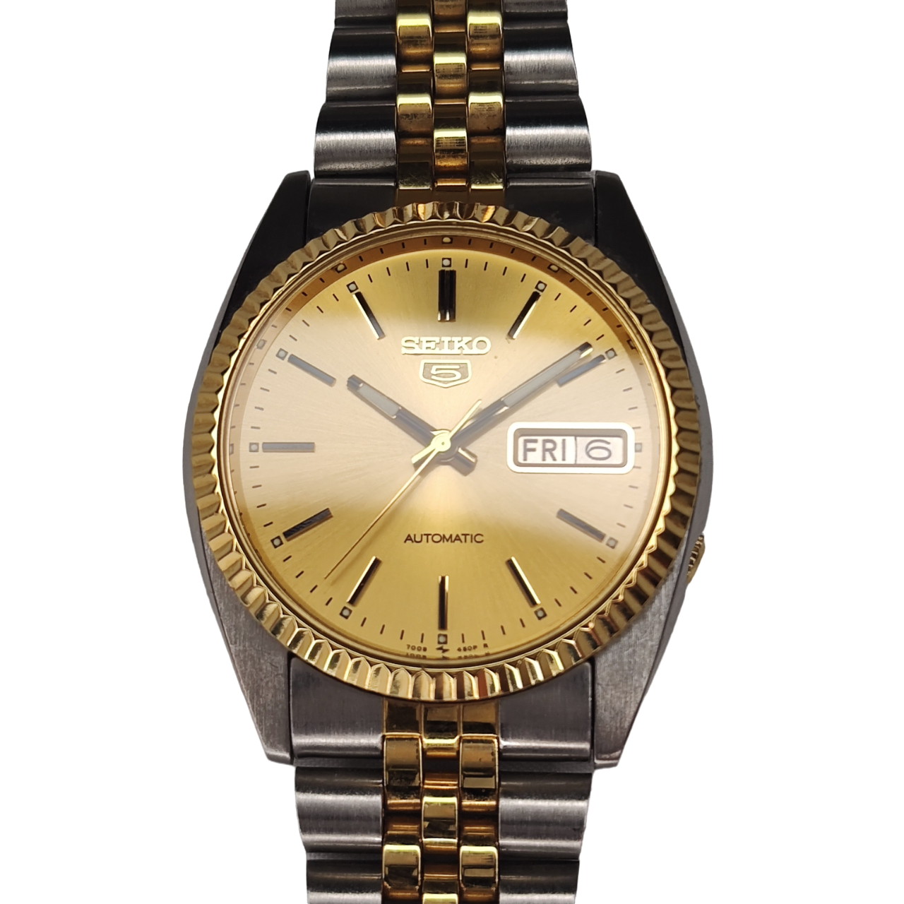 Seiko Datejust SNJX92 Automatic Two Tone 7009-3110 Circa 1991 Rare Dis –  Temple of Time