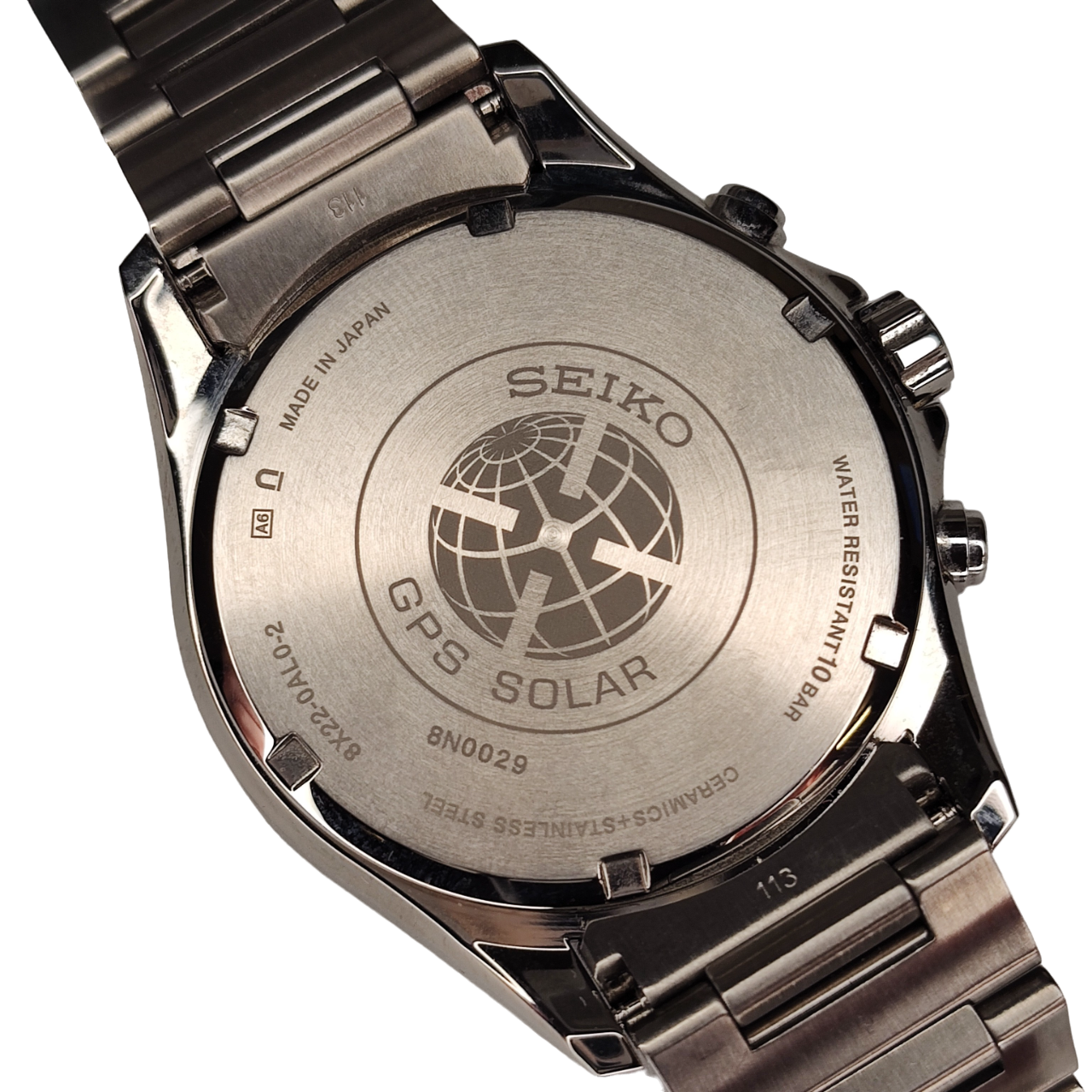Seiko Astron GPS Solar Chronograph 8X22-0AL0 SSE161J1 Full Set 2008 –  Temple of Time