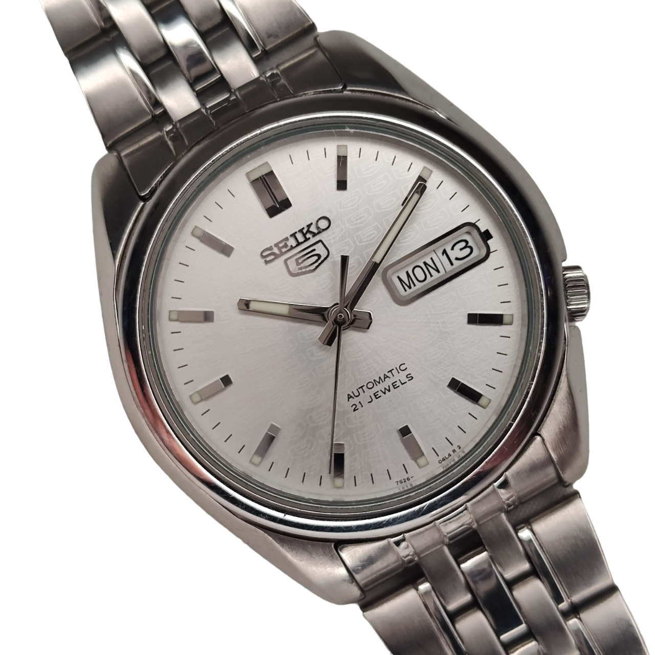 Seiko 5 Seiko 7S26-01V0 White Dial 2000's – Temple of Time