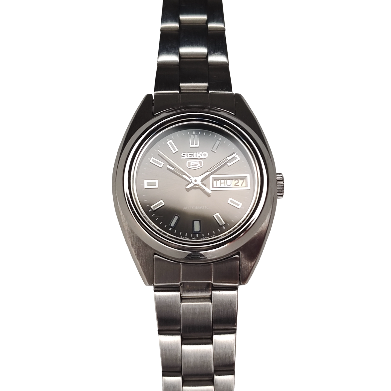 Seiko 5 5206-0420 Ladies Automatic Day & Date 1990's – Temple of Time