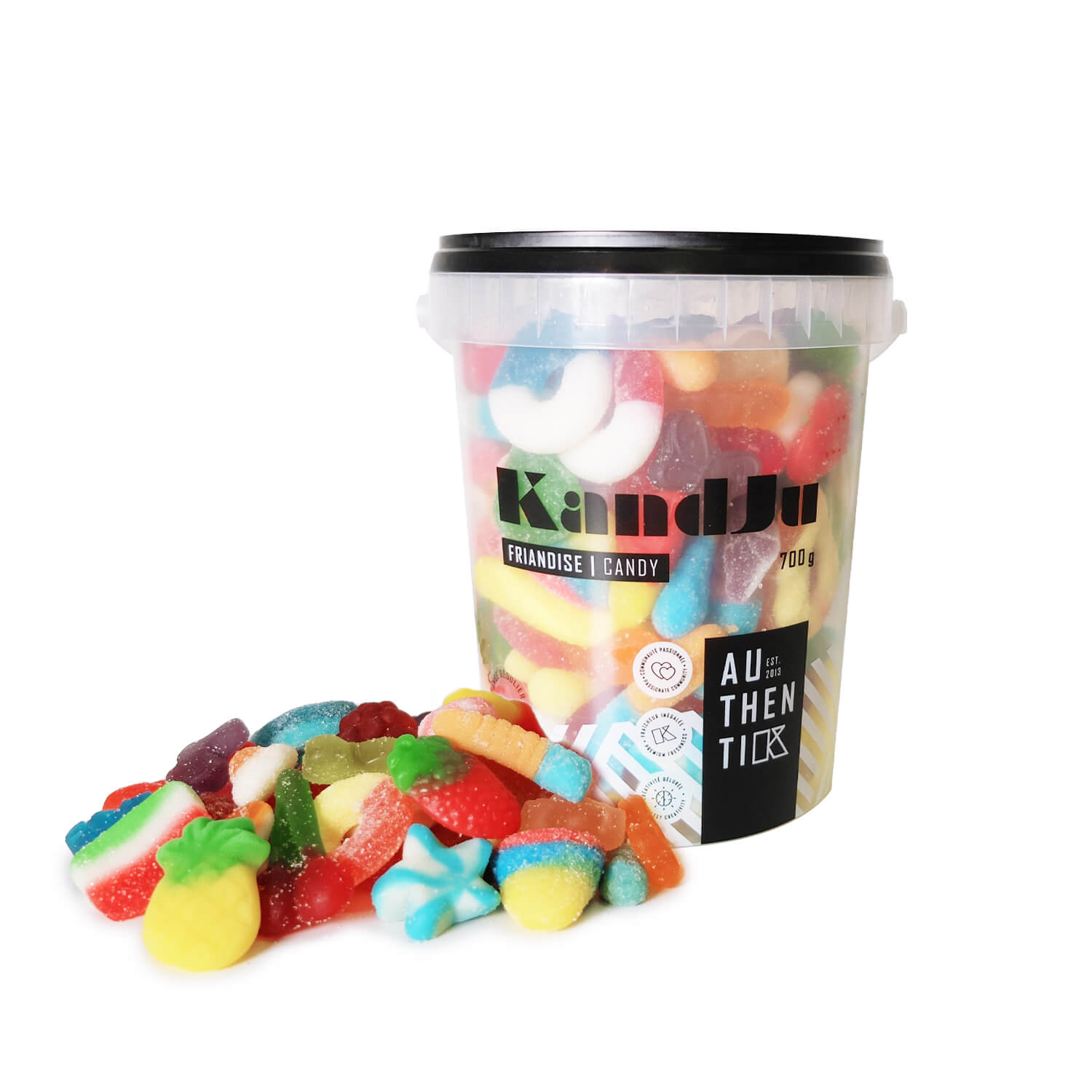 Regular mix bucket 700 g - Ludik Candy product image