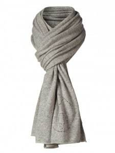 Rosemunde Crystal Embellished cashmere scarf