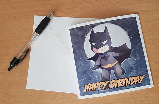 Batman Birthday Card – Ellesdoodlebox
