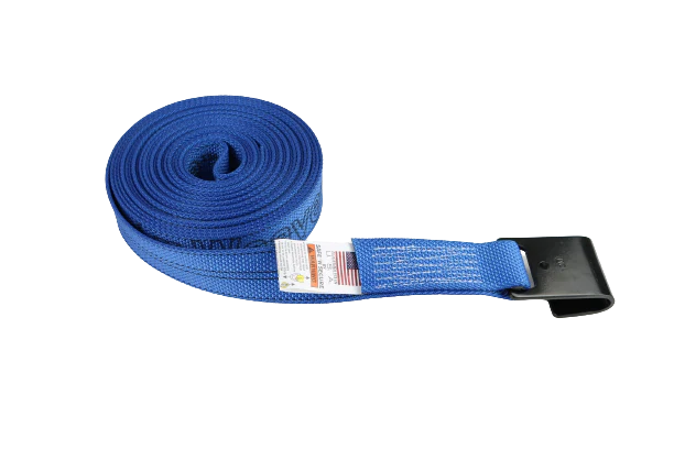 2 x 15 Ft Winch Strap With Flat Hook DIAMOND WEAVE | COLOR OPTIONS RatchetStrap.Com
