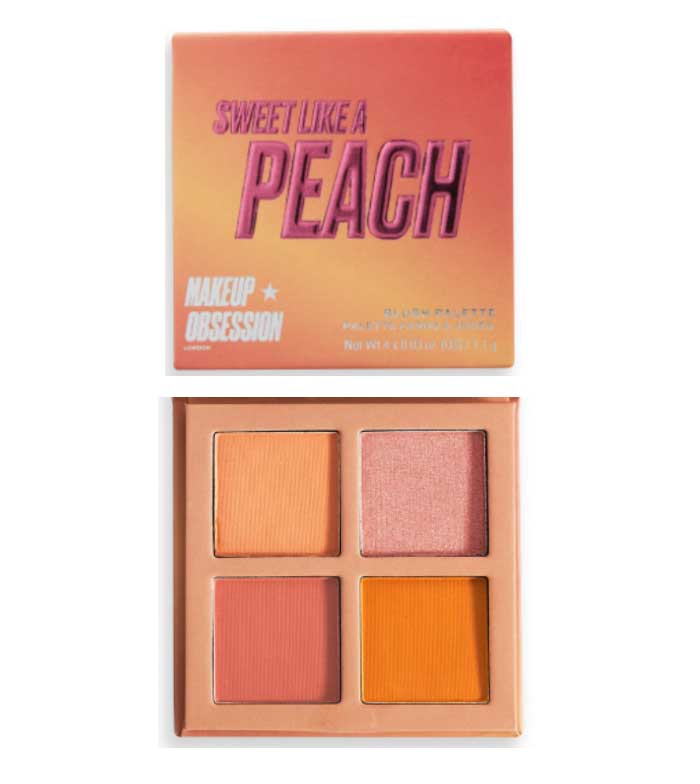 Makeup Obsession - Paleta de coloretes Blush Crush - Sweet as a Peach